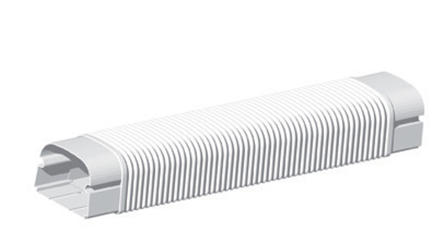 Image de 11106042: Optimat connexion flex. MF75 blanc (1pc) RAL 9010