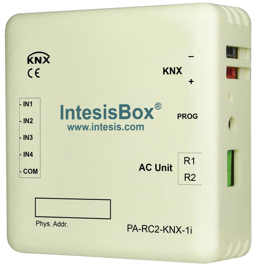 Image de PAW-RC2-KNX-1i: Interface pour PACi/ECOi unité d'intérieures sur KNX