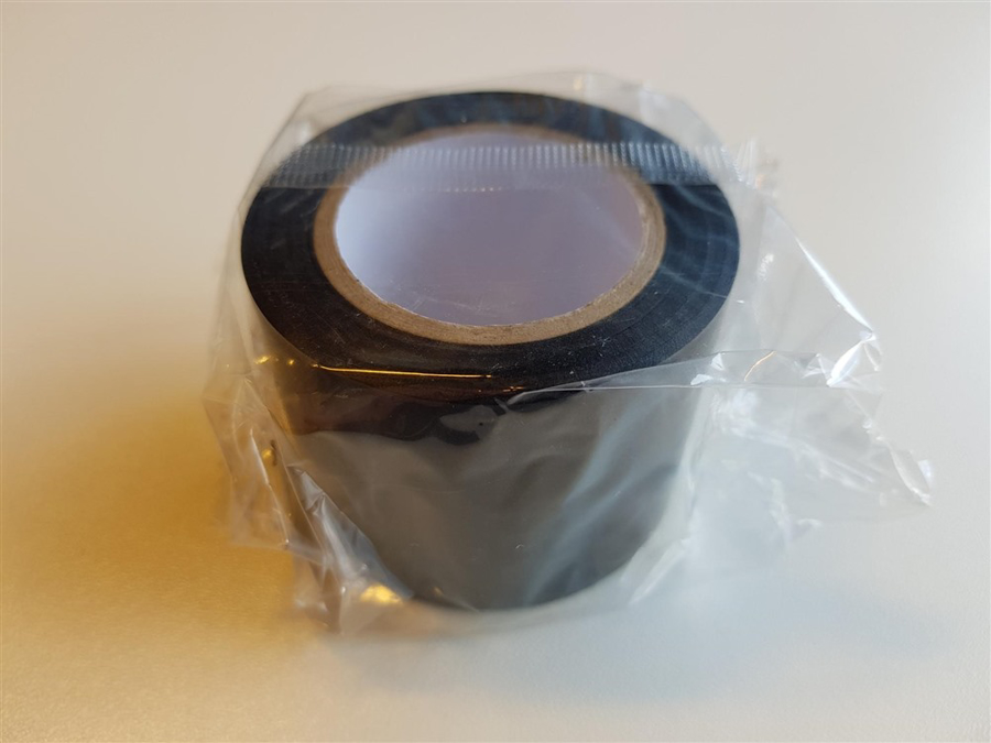 Afbeeldingen van CD515626: Tape PVC 50mm zwart 10m