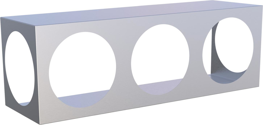 Afbeeldingen van PWW400283: Uitblaasplenum geïs. voor S-200-250PE4E met 3x250