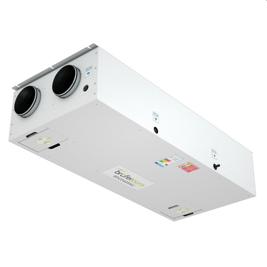 Afbeeldingen van RDCD40SKC-A: LG tegenstroom max 320m³/h hor/vert incl 4BRF (retour rechts)
