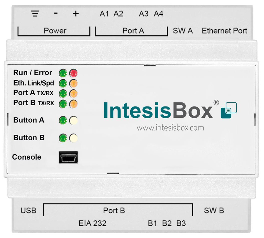 Image de PAW-AC2-BAC-128P: Interface BACNET P-LINK pour 128 unités intérieures