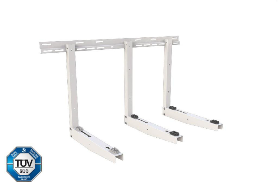 Afbeeldingen van SCD500444: TSSC Mini chiller wandbeugel RAL 9002 - max 210 kg