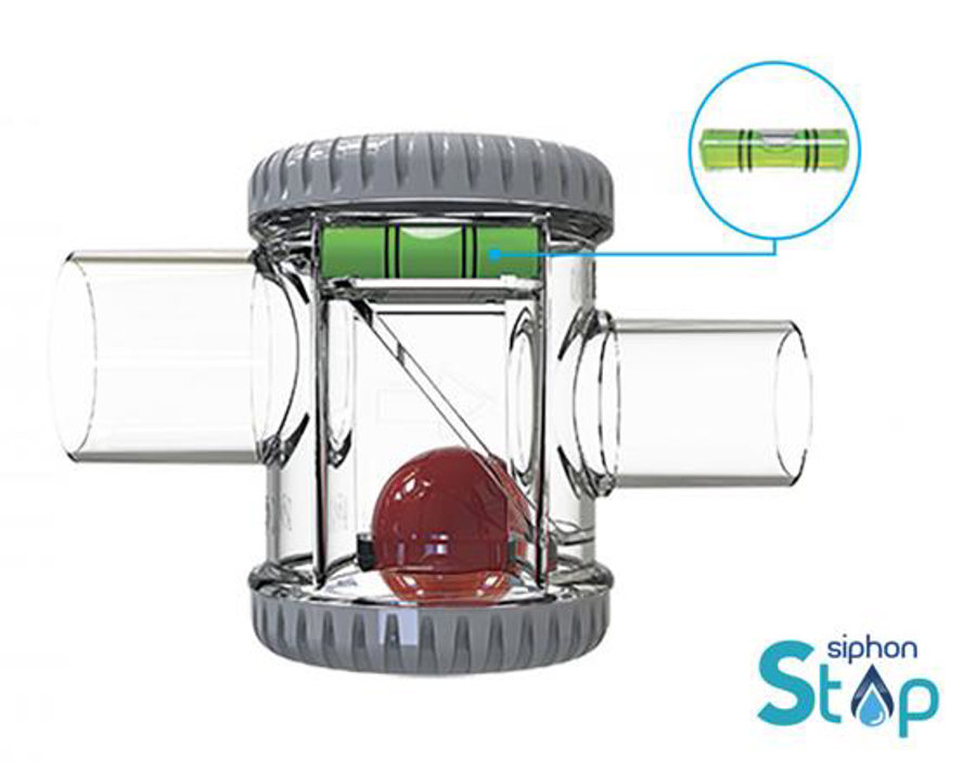 Image de SCD300006: Siphon sec transparent inspectable diam 32 mm