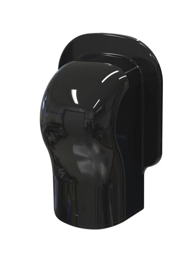 Afbeeldingen van SCD100373: Optimat muurdeksel TM102 zwart (3st)