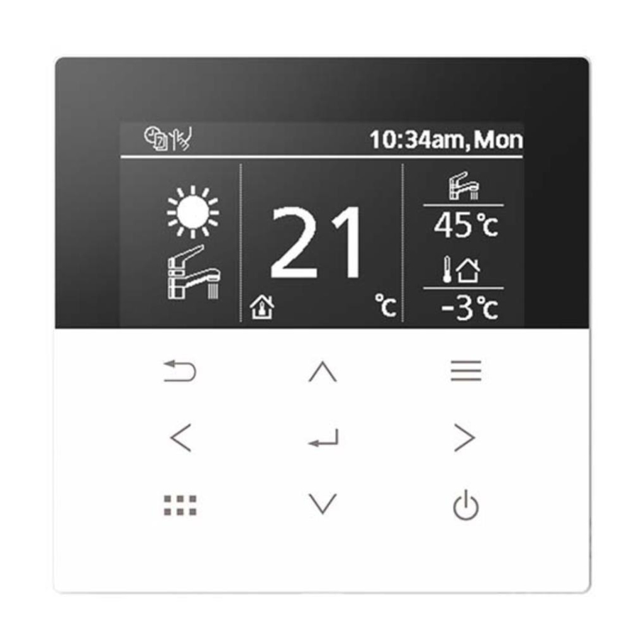 Afbeeldingen van CZ-RTW2-1: Touchscreen bediening voor Aquarea M generatie