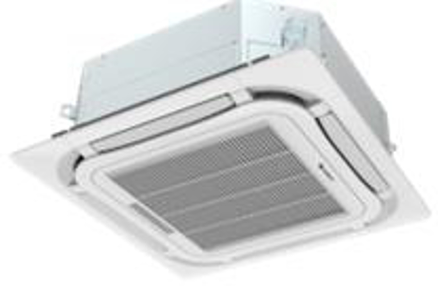 Image de FPD-119XD/A-S: Ventilo cassette 95x95 2P DC 7,6kW (incl. comande IR excl panneau) 45/40/20°C-mono