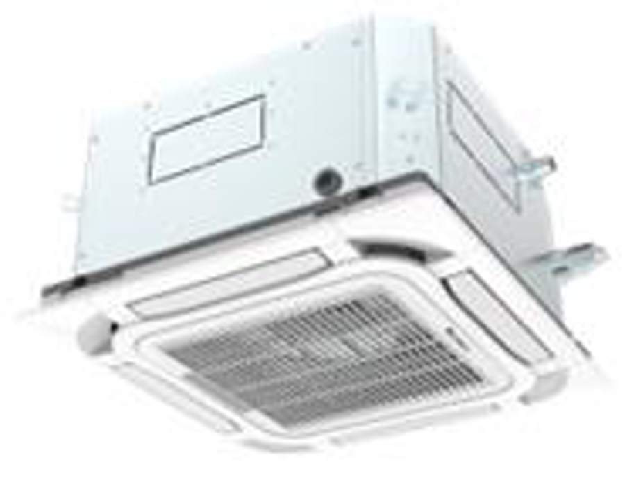 Image de FPD-68XD/A-S: Cassette de ventilation 60x60 2P DC 4kW (incl. télécommande IR, excl. panneau) 45/40/20°C-mono