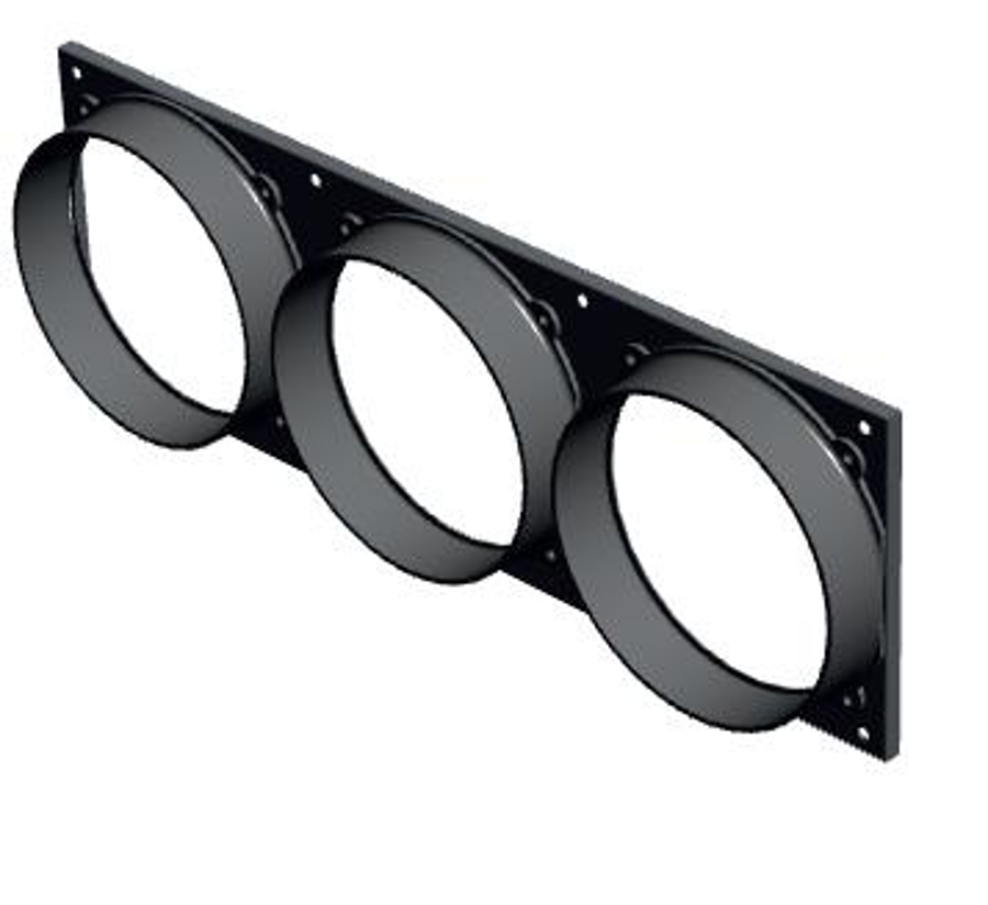 Afbeeldingen van AHRD0433II: Uitblaasplenum 4 x diam 160 mm voor Ducto FNC 800